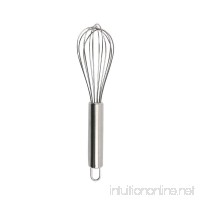 Manual stirring stainless steel egg beater whisk -8in 6 wire stainless steel thickening material with saves time baking utensils are used for kitchen. - B07C3S4LZJ